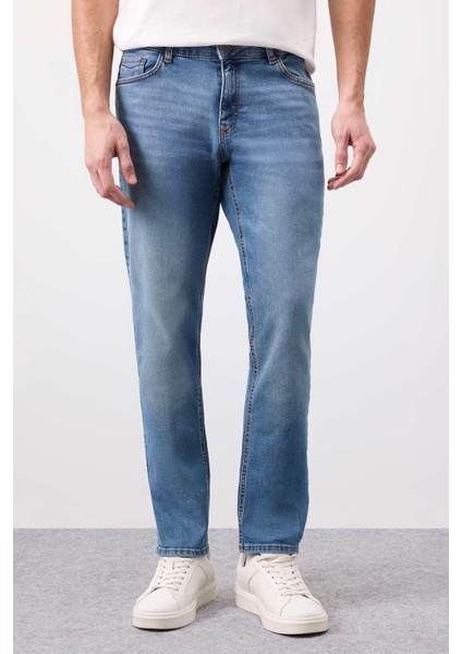 Pedro Slim Fit Dar Kalıp Normal Bel Dar Paça Jean Pantolon B8418AX25SP fırsatları