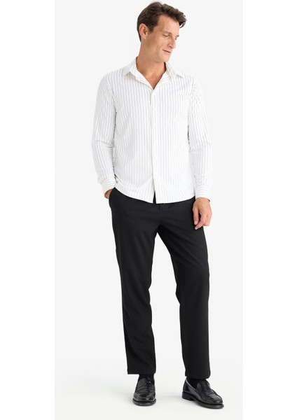 Yazlık Kumaş Pileli Pantolon Tailored Regular Fit Normal Kesim Basic Düz Cepli Düz Paça A7273AX25SP fiyatları