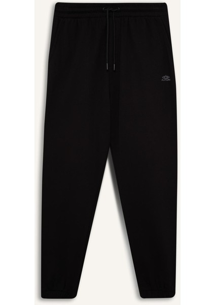 Regular Fit Eşofman Altı Cepli Basic Düz Beli Bağcıklı Lastikli Paça D4416AX25SP