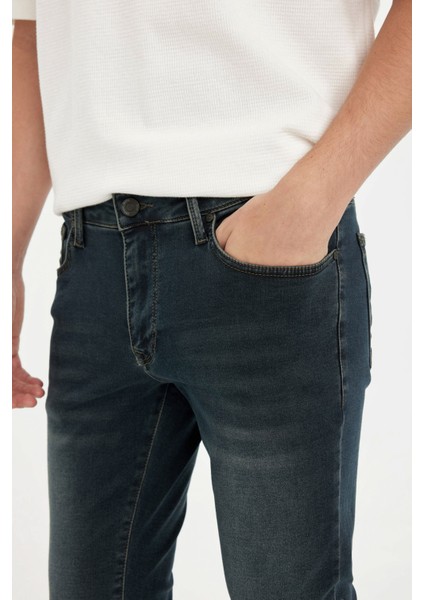 Pedro Slim Fit Dar Kalıp Normal Bel Dar Paça Jean Pantolon C5682AX24AU
