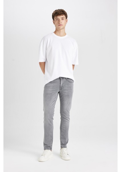 Pedro Slim Fit Dar Kalıp Normal Bel Dar Paça Jean Pantolon D1828AX24AU fiyatları