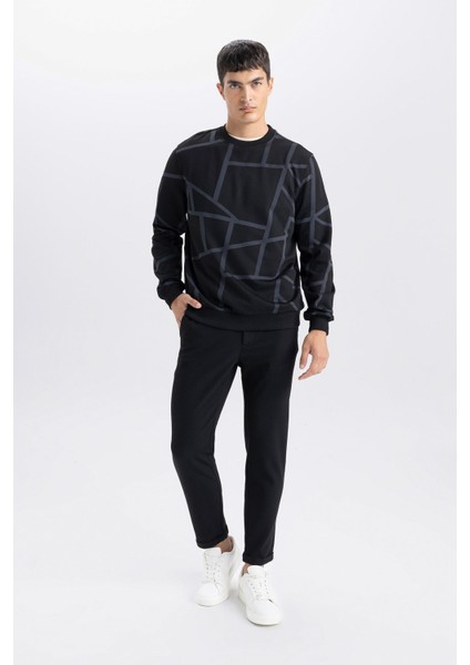 Jogger Kumaş Pantolon Krinkıl Dar Paça Cepli D3803AX24AU fırsatları