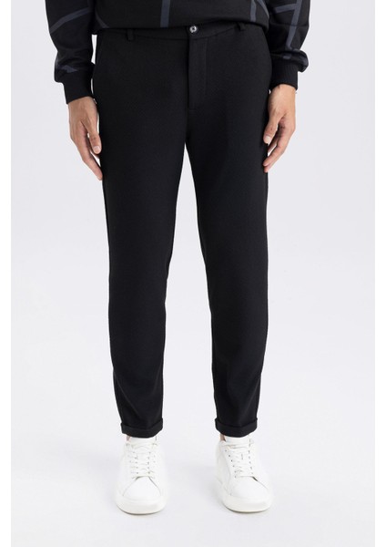 Jogger Kumaş Pantolon Krinkıl Dar Paça Cepli D3803AX24AU indirimleri