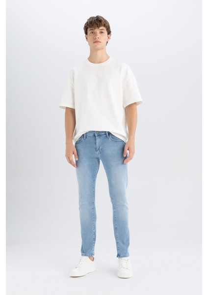 Pedro Slim Fit Dar Kalıp Normal Bel Dar Paça Jean Pantolon D1832AX24AU modelleri
