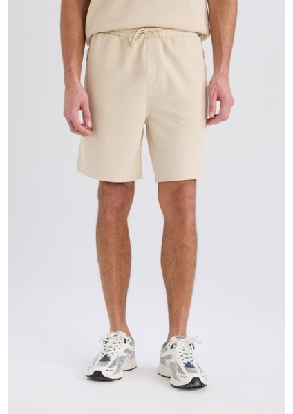 Regular Fit Düz Paça Cepli Basic Düz Şort B8792AX25SM fırsatları
