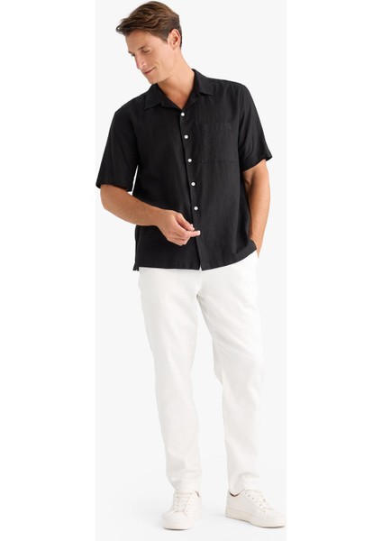 Yazlık Tensel Kumaş Jogger Pantolon Basic Düz Cepli Dar Paça B4091AX25SP fırsatları
