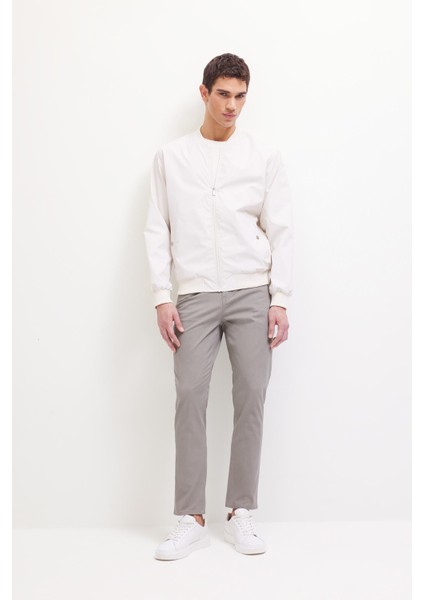 Yazlık Gabardin Chino Kanvas Pantolon Slim Fit Dar Kesim Dar Paça Cepli B2089AX25SP
