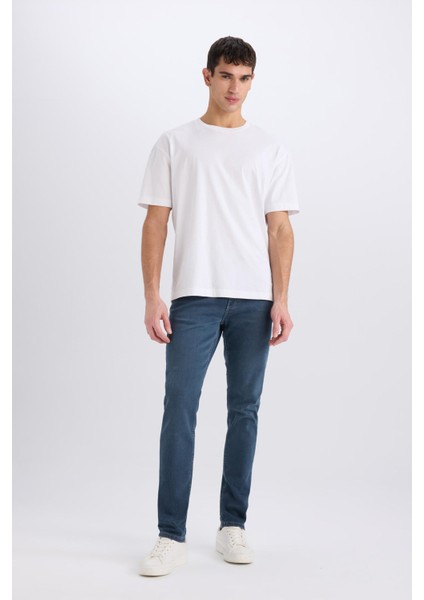 Pedro Slim Fit Dar Kalıp Normal Bel Dar Paça Jean Pantolon B3622AX25SP fiyatları