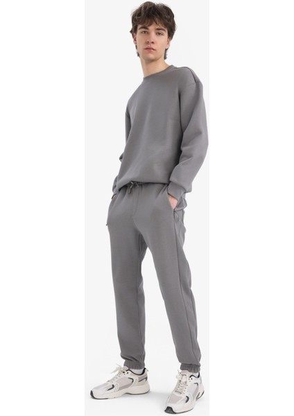 Slim Fit Dar Kesim Fermuar Cepli Pike Eşofman Altı D5258AX25SP fiyatları