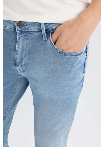 Pedro Slim Fit Dar Kalıp Normal Bel Dar Paça Jean Pantolon D1832AX24AU indirimleri