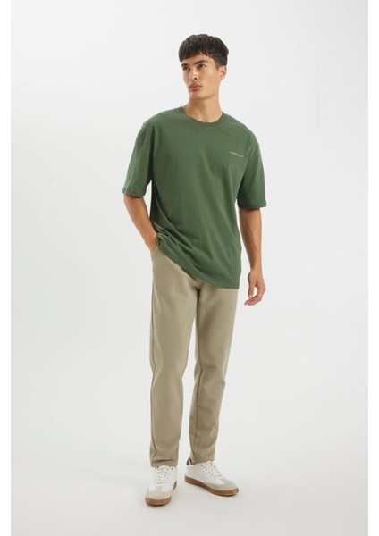 Jogger Kışlık Pantolon Basic Düz Beli Bağcıklı Cepli Düz Paça C6022AX24AU fiyatları