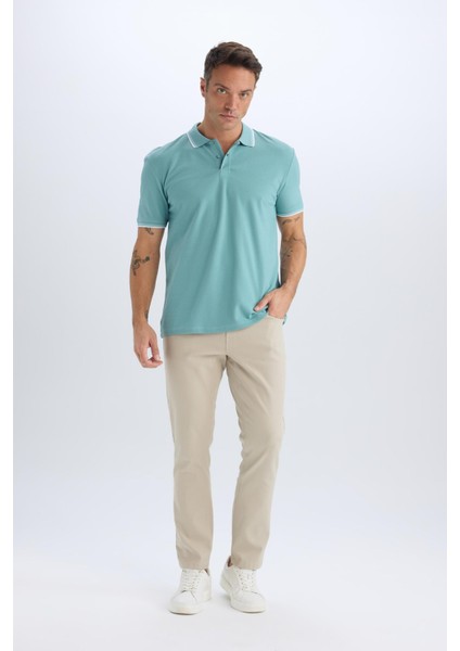 Slim Fit Dar Kesim Dar Paça Chino Kanvas Pantolon C2401AX25SP fiyatları