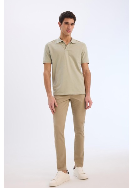 Yazlık Gabardin Chino Kanvas Pantolon Slim Fit Dar Kesim Dar Paça Cepli B2089AX25SP fiyatları