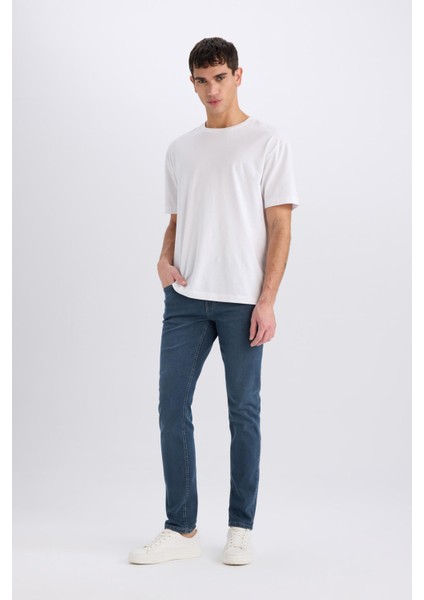 Pedro Slim Fit Dar Kalıp Normal Bel Dar Paça Jean Pantolon B3622AX25SP modelleri