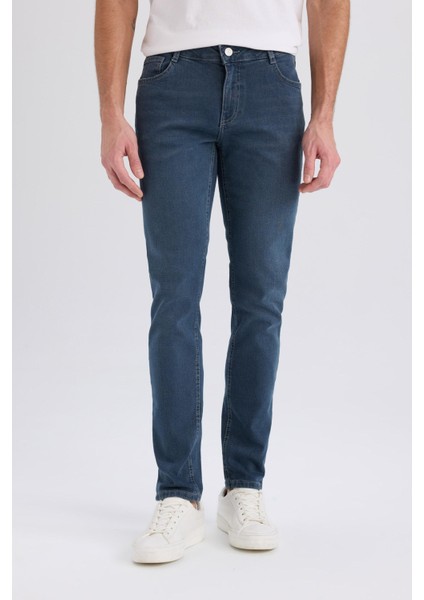 Pedro Slim Fit Dar Kalıp Normal Bel Dar Paça Jean Pantolon B3622AX25SP fırsatları