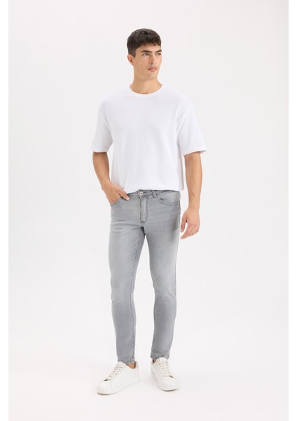 Pedro Slim Fit Dar Kalıp Normal Bel Dar Paça Cepli Jean Pantolon D0027AX24AU fiyatları