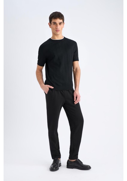 Jogger Pantolon Esnek Basic Düz Beli Bağcıklı Cepli Düz Paça C6022AX25SP fırsatları