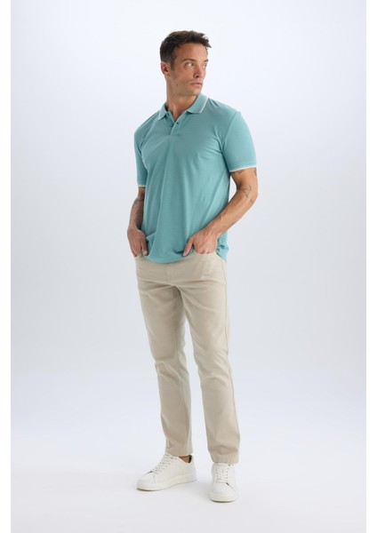 Slim Fit Dar Kesim Dar Paça Chino Kanvas Pantolon C2401AX25SP modelleri