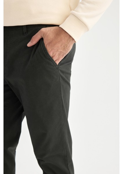 Regular Fit Normal Kesim Yazlık Düz Paça Chino Kanvas Pantolon D7349AX25SP fırsatları