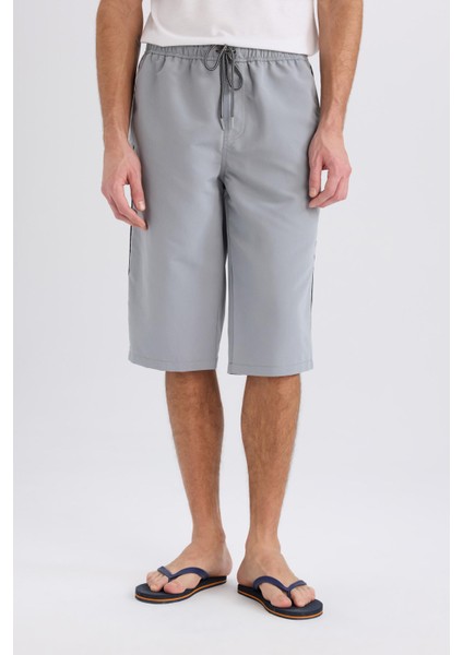 Long Fit Uzun Deniz Şortu B7298AX25HS fırsatları
