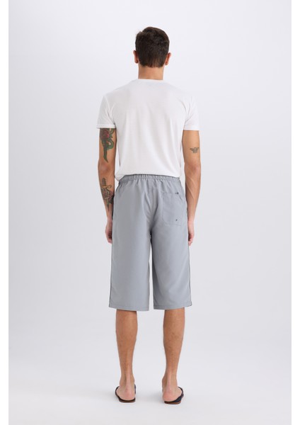Long Fit Uzun Deniz Şortu B7298AX25HS