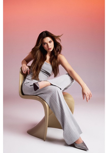Afra x Defacto Straight Fit Kışlık Pantolon Yüksek Bel Düz PAÇA E8470AX25SM modelleri