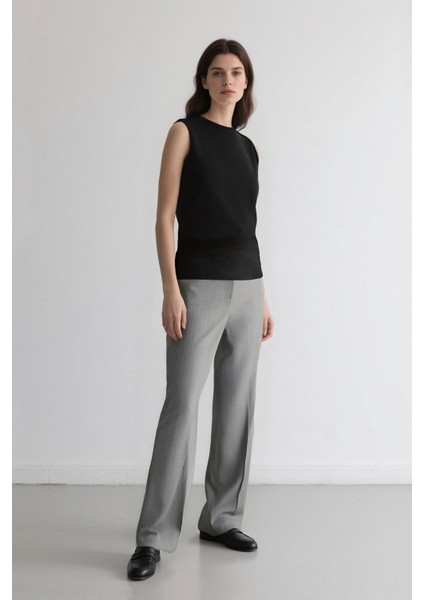 Afra x Defacto Straight Fit Kışlık Pantolon Yüksek Bel Düz PAÇA E8470AX25SM indirimleri
