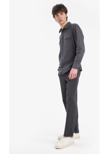 %100 Pamuk Bol Rahat Kesim Wide Leg Geniş Paça Yazlık Keten Görünümlü Pantolon D7285AX25SP modelleri