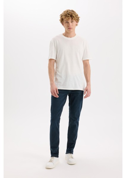 Pedro Slim Fit Dar Kalıp Normal Bel Dar Paça Jean Pantolon B4860AX25SP modelleri