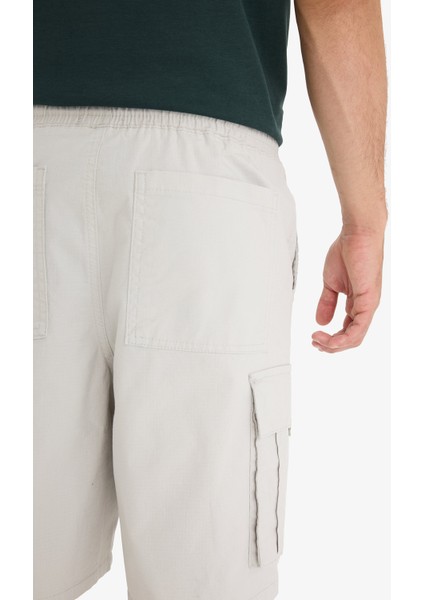 Kargo Fit Gabardin Bermuda Şort C5400AX25SM indirimleri