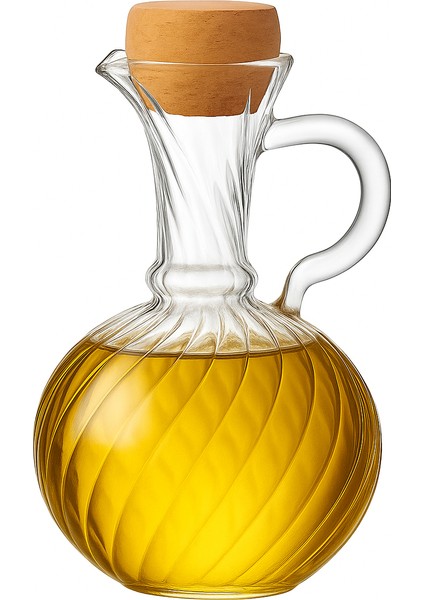 Borosilikat Cam Yağlık Sirkelik Mantar Kapaklı 1000 cc modelleri