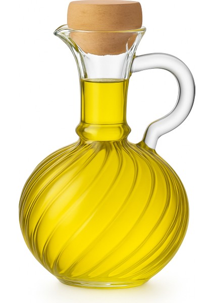 Borosilikat Cam Yağlık Sirkelik Mantar Kapaklı 1000 cc indirimleri