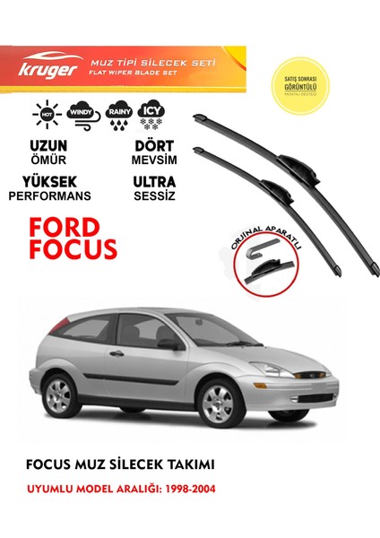 Ford Focus Muz Silecek Takımı 1.6 Motor Hb ve Sedan (1998-2004)