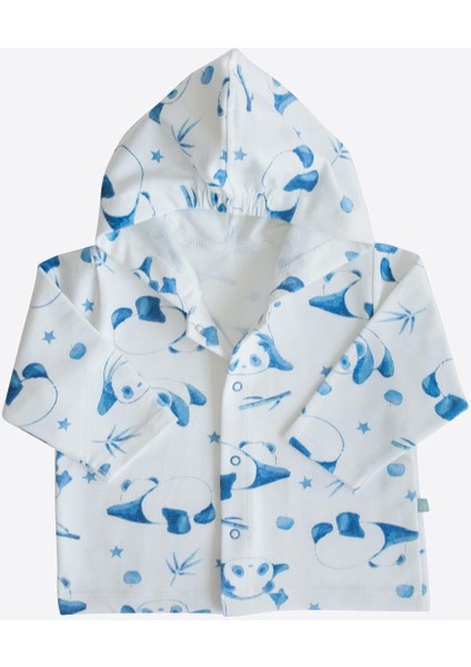 Organik Panda 3'lü Set Mavi