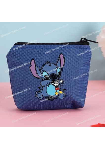 Lilo Stitch Canvas Para Çantası Erkek Karikatür Anime Figürleri Kısa Cüzdanlar Kız Moda Taşınabilir Depolama Çantaları Disney Kırtasiye Bagcolor: Para Çantası (Yurt Dışından)