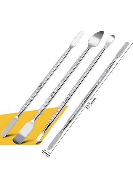 Bilgisayar Tv Notebook Laptop Tablet Telefon 4'lü Metal Pena Sökme Açma Aparatı ST08