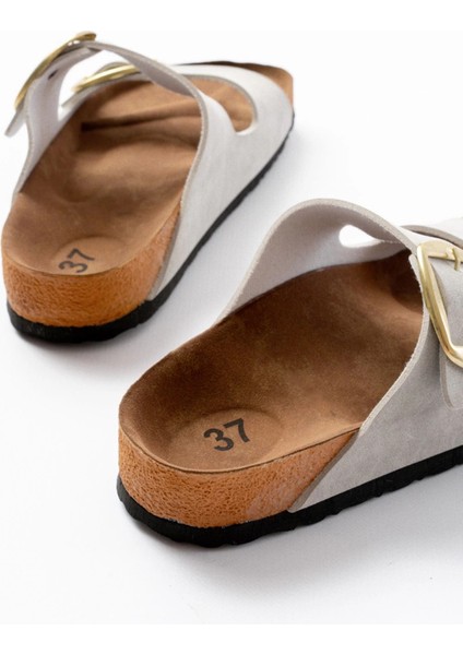 P-101 Gri Günlük Kadın Terlik indirimleri