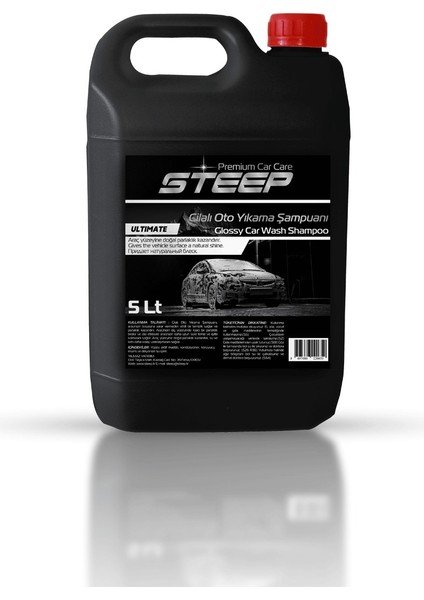 Ultimate Cilalı Oto Şampuan Ph Nötr 5 Lt