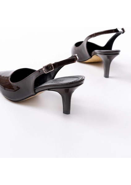 ST-1152 Bebe Mavi Rugan Günlük 7 cm Topuklu Kadın Ayakkabı indirimleri