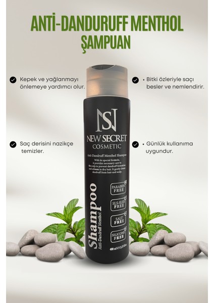 - Anti-Dandruff Menthol Shampoo fırsatları