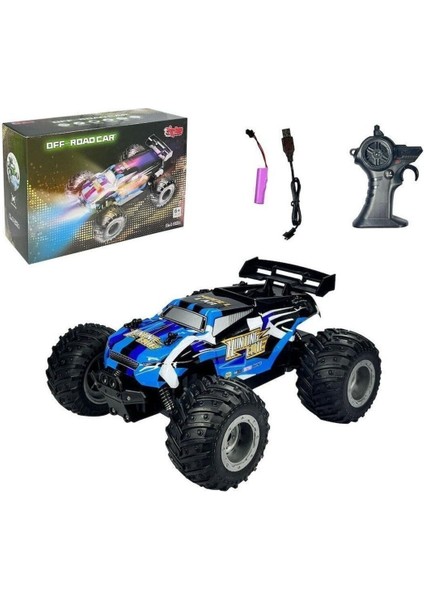 Şarjlı Uzaktan Kumandalı Full Fonksiyon 2.4g 1:18 High Off Road Araba