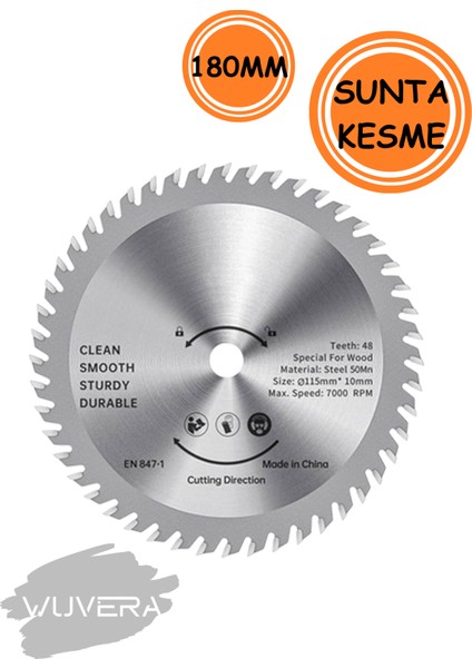180MM Elmaslı Ahşap Kesme Diski – Güçlü Kesim, Temiz Sonuçlar indirimleri