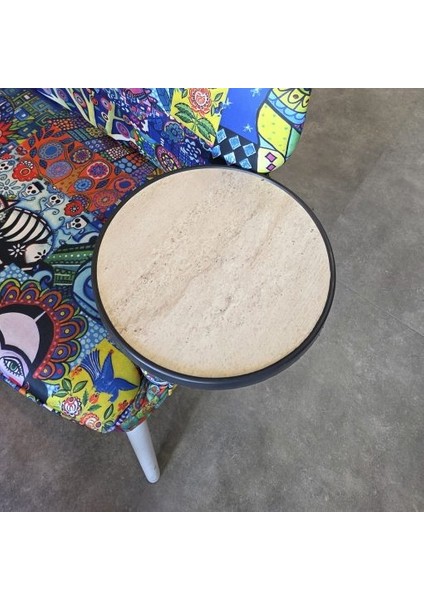 Yan Sehpa Oval Yuvarlak Sehpa 5097 modelleri