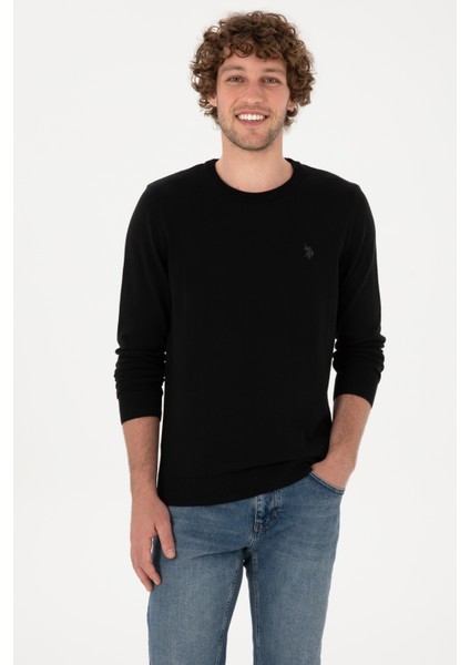 Erkek Siyah Kazak /triko 50313713-VR046