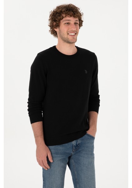 Erkek Siyah Kazak /triko 50313713-VR046 modelleri