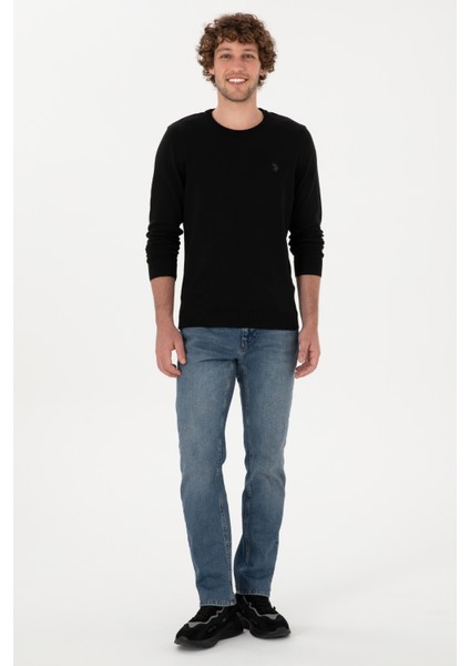 Erkek Siyah Kazak /triko 50313713-VR046 fırsatları