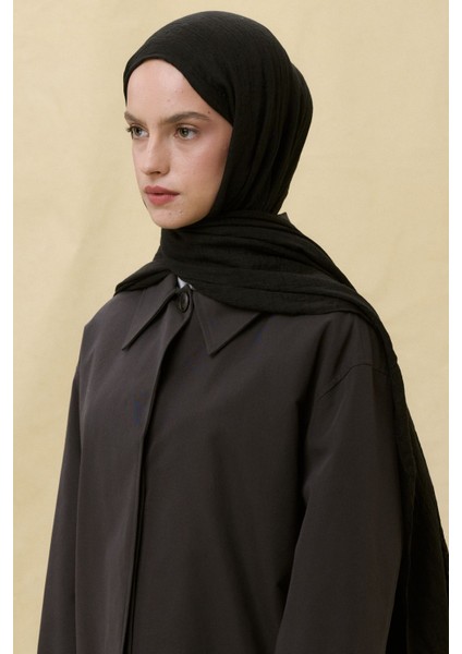 Drew Siyah Bohem Uzun Saçaklı Pamuklu Şal fiyatları