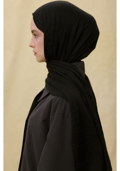 Drew Siyah Bohem Uzun Saçaklı Pamuklu Şal fırsatları