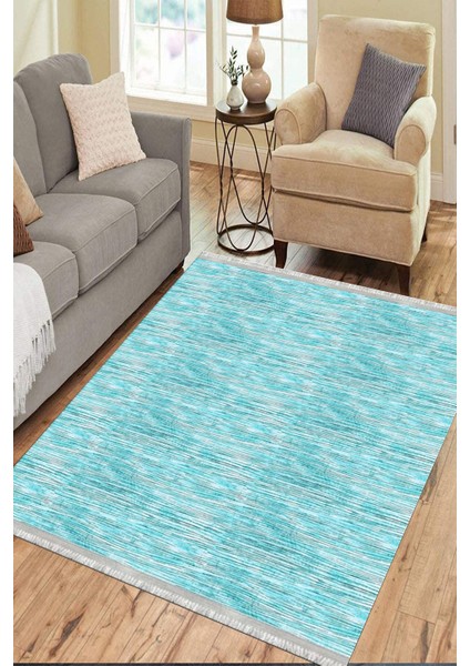 Dijital Baskı Makinede Yıkanabilir Kaymaz Tabanlı Kilim Dot Tabanlı Oturma Odası Halısı 5031D modelleri