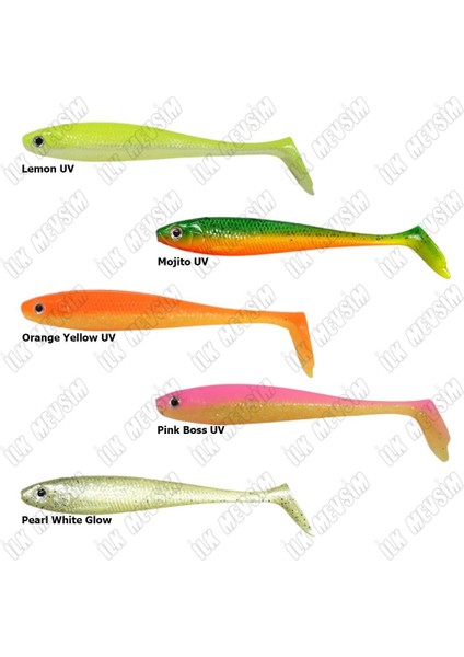 Ryuji Panic Shad 9cm 5.5gr Silikon Yem modelleri